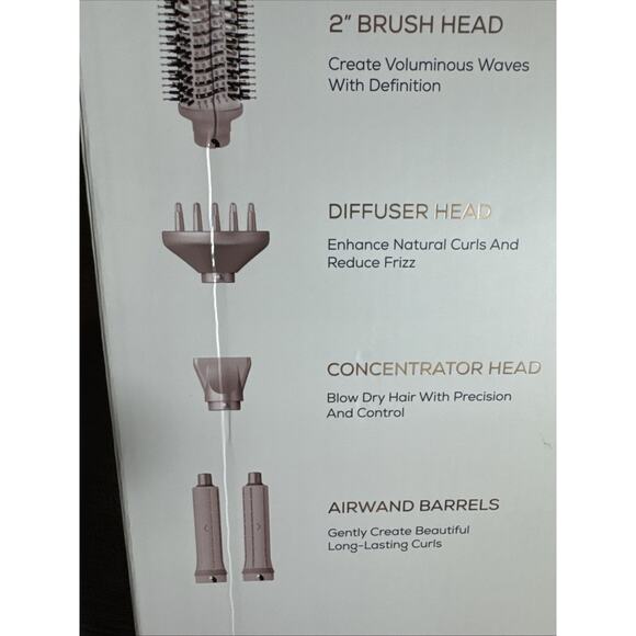 Sutra Aero Styler Rose Gold Professional Blow Dry Brush Tool Set NIB NEW - Picture 7 of 8